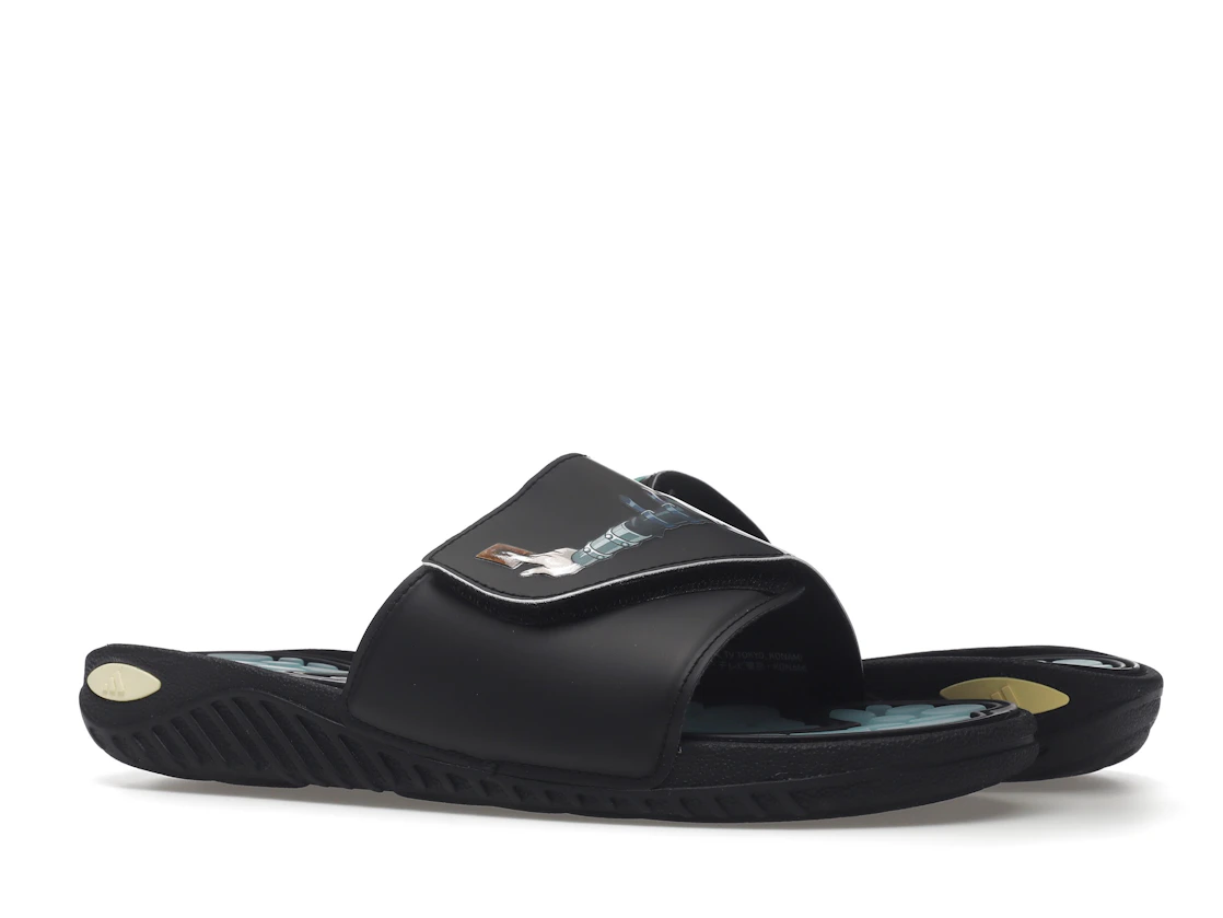 Vue 4 de adidas Reptossage Hook-And-Loop Slides Yu-Gi-Oh! Blue Eyes White Dragon
