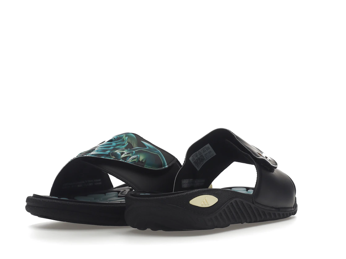 Vue 31 de adidas Reptossage Hook-And-Loop Slides Yu-Gi-Oh! Blue Eyes White Dragon