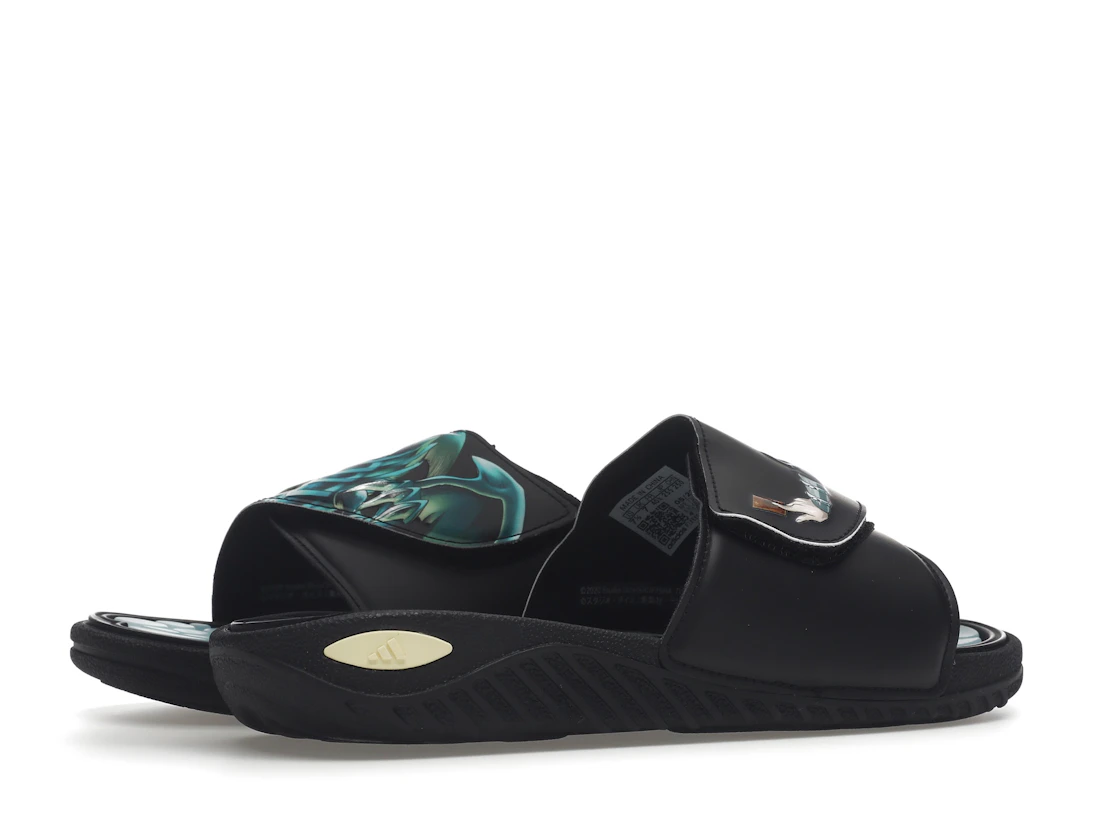 Vue 34 de adidas Reptossage Hook-And-Loop Slides Yu-Gi-Oh! Blue Eyes White Dragon