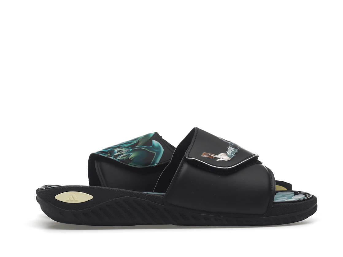 Vue 36 de adidas Reptossage Hook-And-Loop Slides Yu-Gi-Oh! Blue Eyes White Dragon