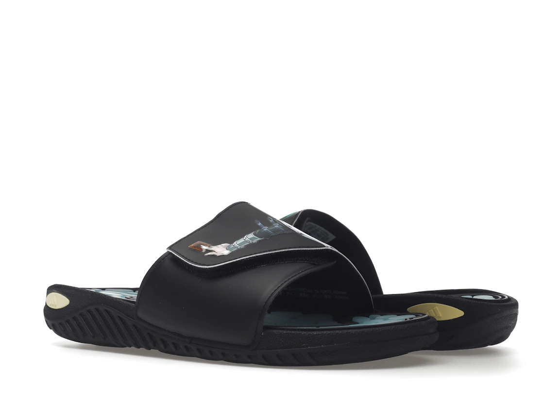 Vue 5 de adidas Reptossage Hook-And-Loop Slides Yu-Gi-Oh! Blue Eyes White Dragon