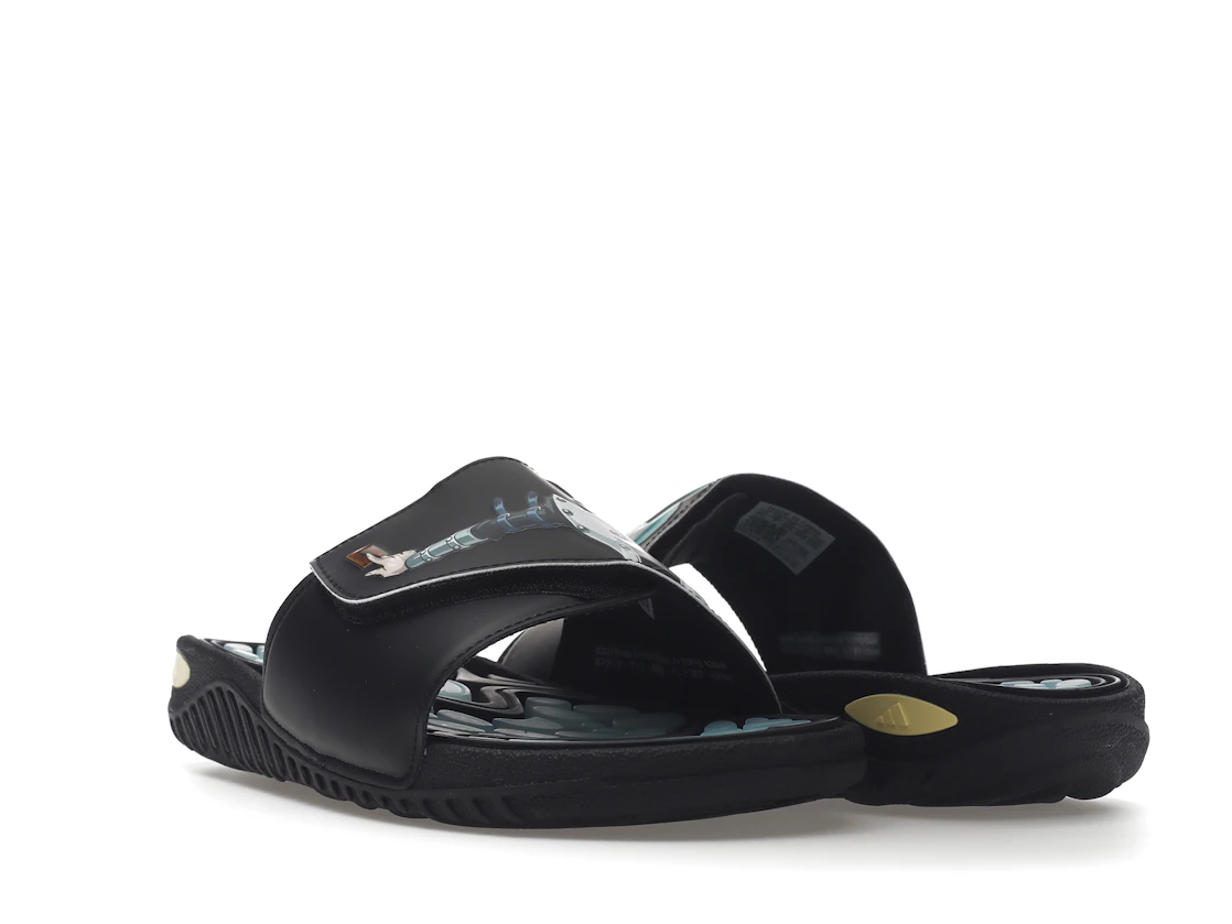 Vue 7 de adidas Reptossage Hook-And-Loop Slides Yu-Gi-Oh! Blue Eyes White Dragon