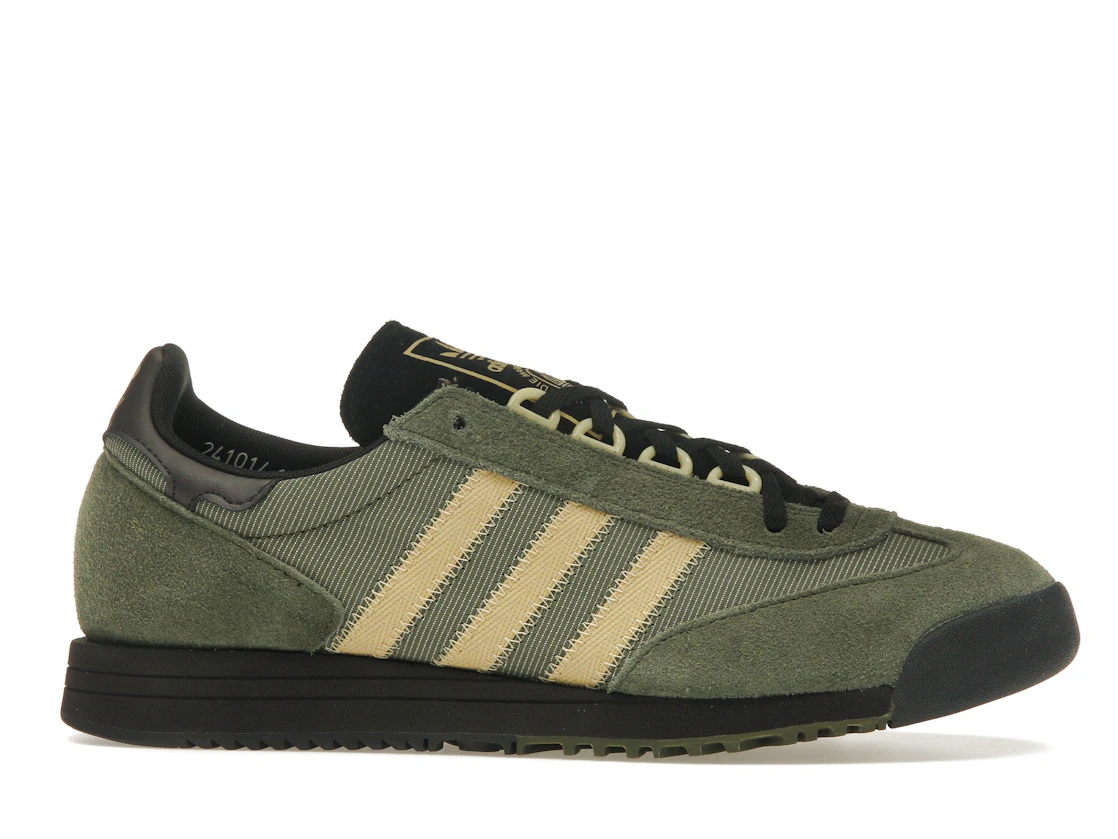 Vue 2 de adidas SL83 SPZL C.P. Company Dust Green