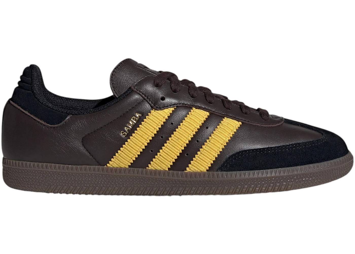adidas Samba OG Aurora Coffee EQT Yellow