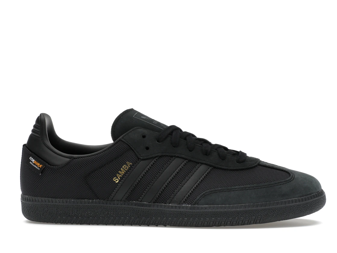 Vue 2 de adidas Samba OG Black Carbon Cordura