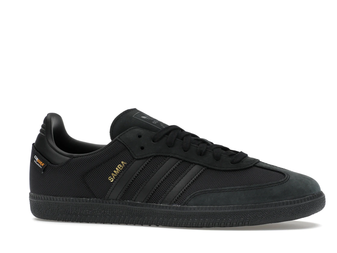 Vue 3 de adidas Samba OG Black Carbon Cordura