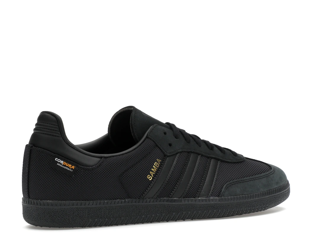 Vue 34 de adidas Samba OG Black Carbon Cordura