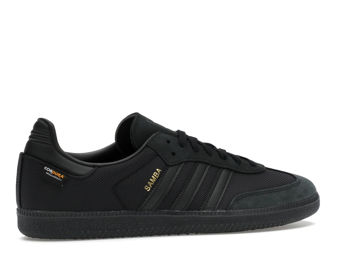 Vue 35 de adidas Samba OG Black Carbon Cordura