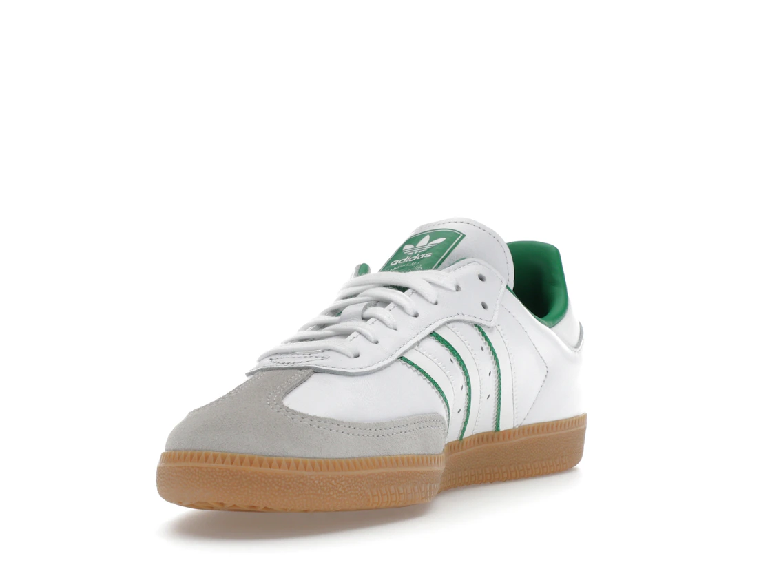 Vue 13 de adidas Samba OG Crystal White Green
