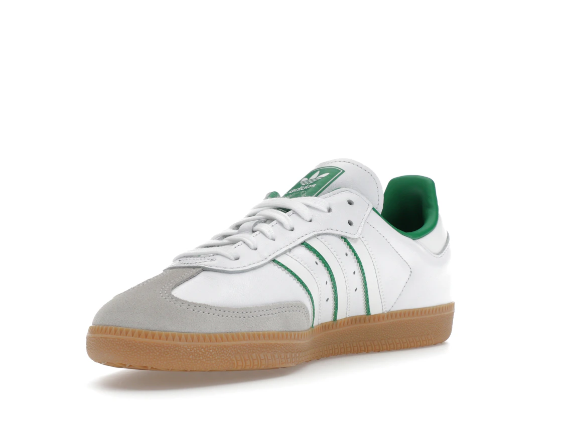 Vue 14 de adidas Samba OG Crystal White Green