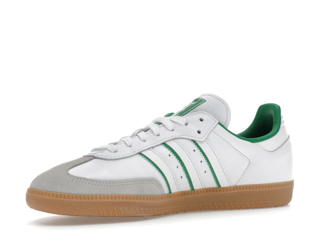 Vue 16 de adidas Samba OG Crystal White Green