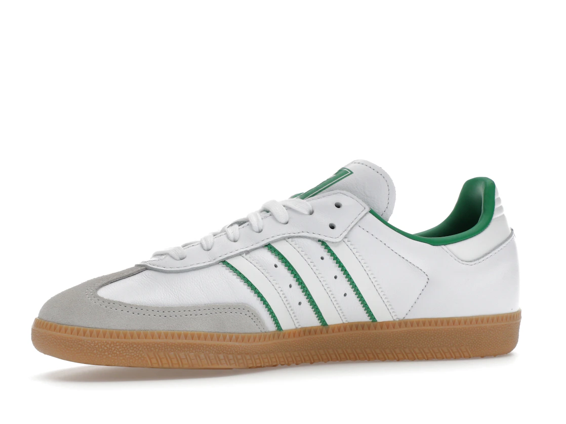 Vue 17 de adidas Samba OG Crystal White Green