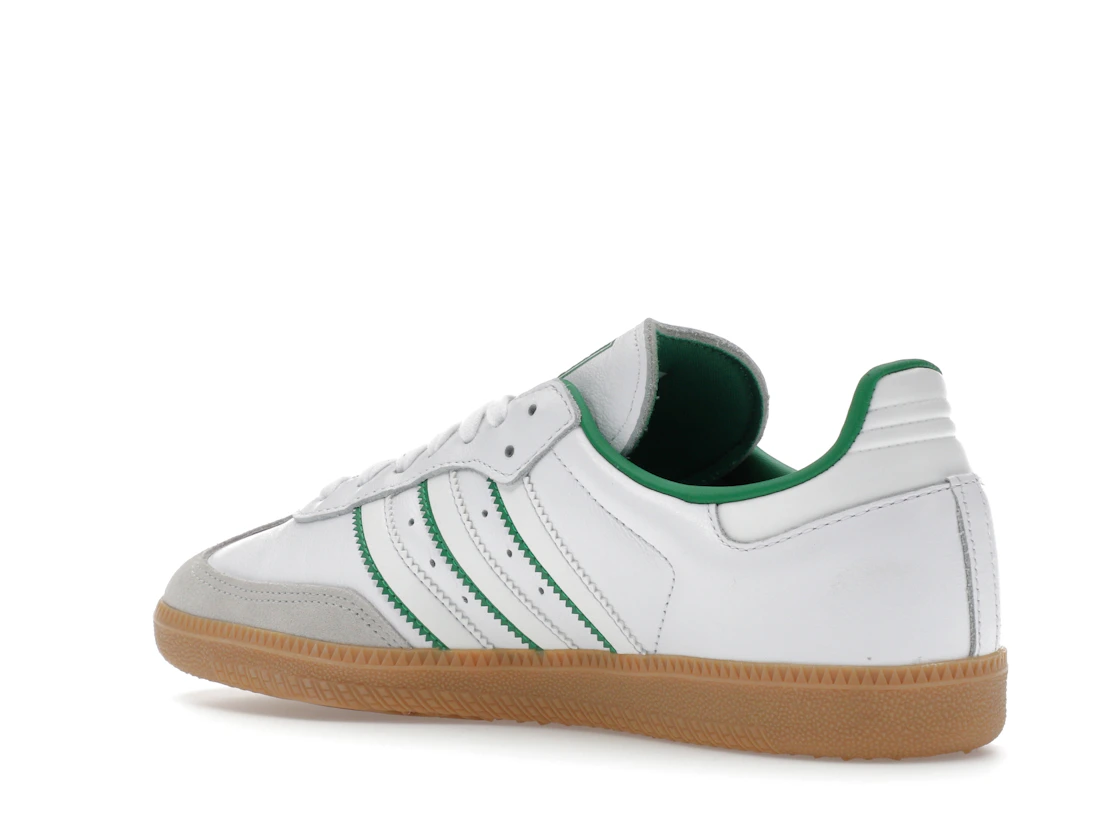 Vue 23 de adidas Samba OG Crystal White Green