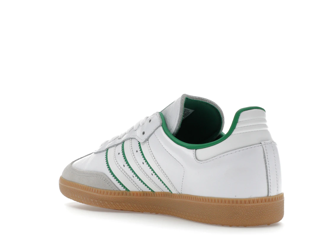 Vue 24 de adidas Samba OG Crystal White Green