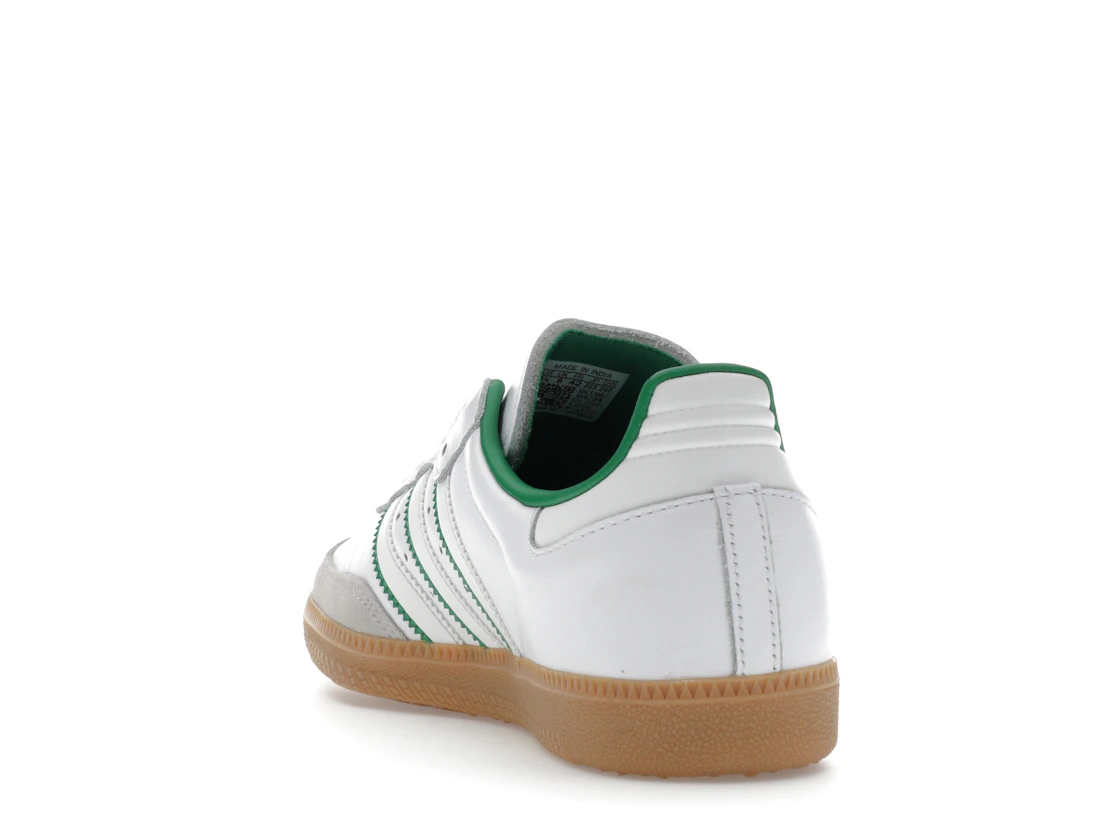 Vue 26 de adidas Samba OG Crystal White Green