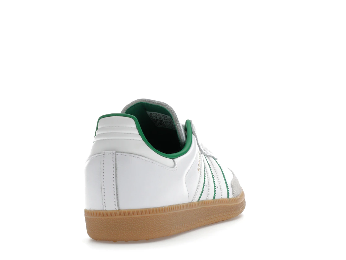 Vue 30 de adidas Samba OG Crystal White Green