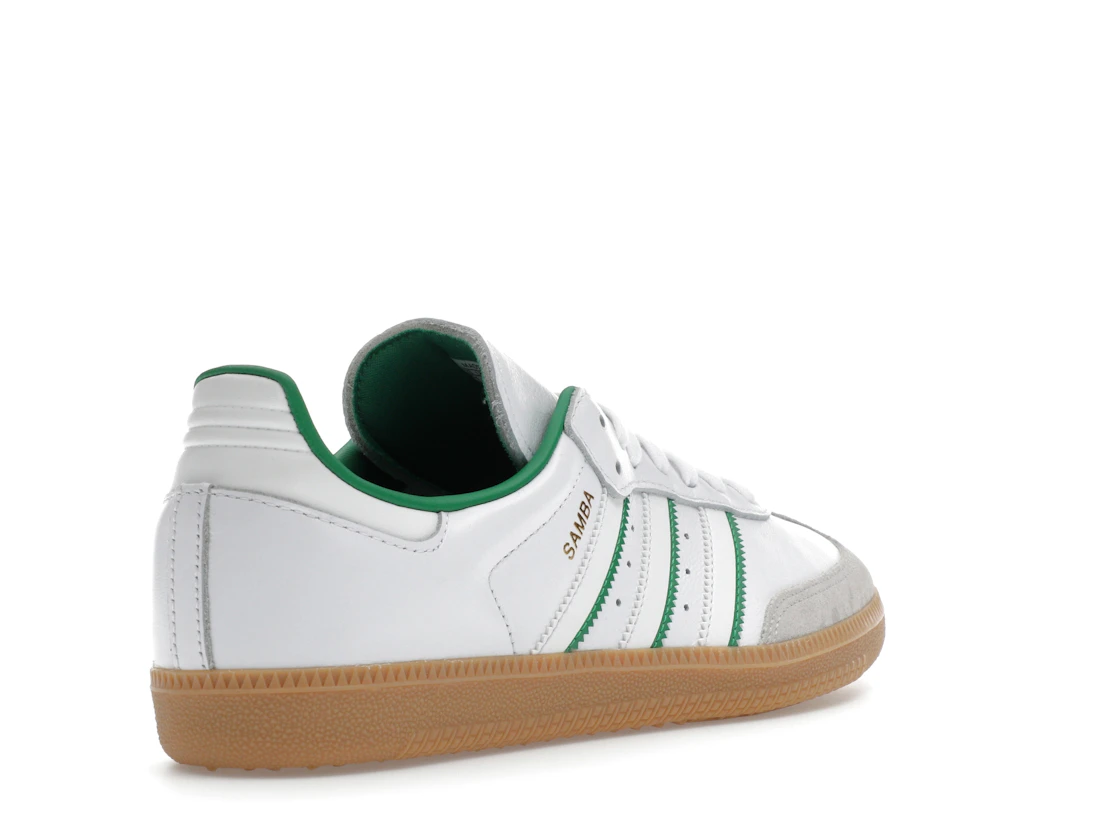 Vue 32 de adidas Samba OG Crystal White Green