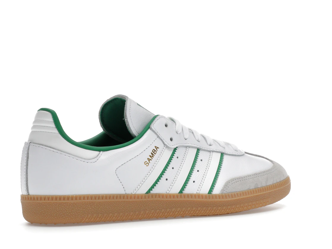 Vue 34 de adidas Samba OG Crystal White Green