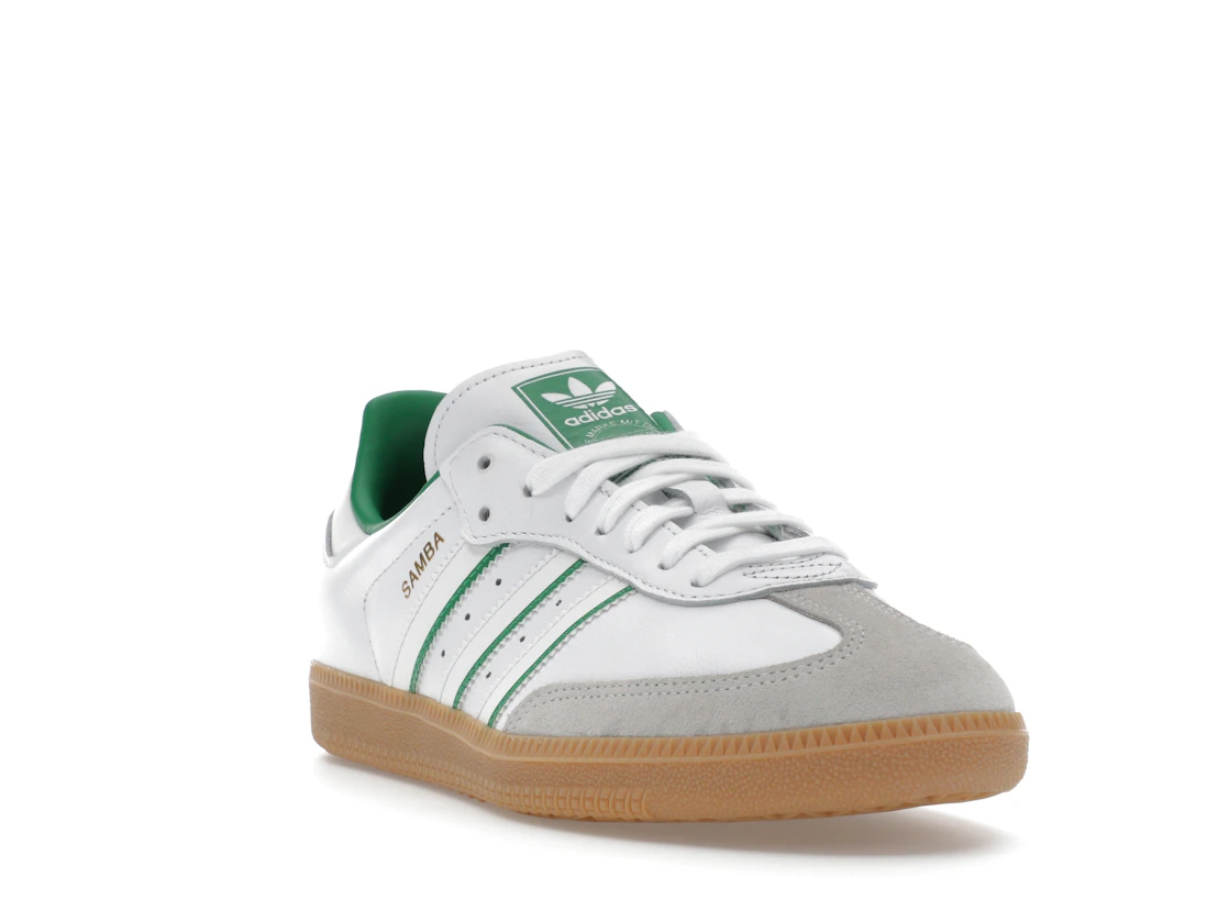 Vue 7 de adidas Samba OG Crystal White Green
