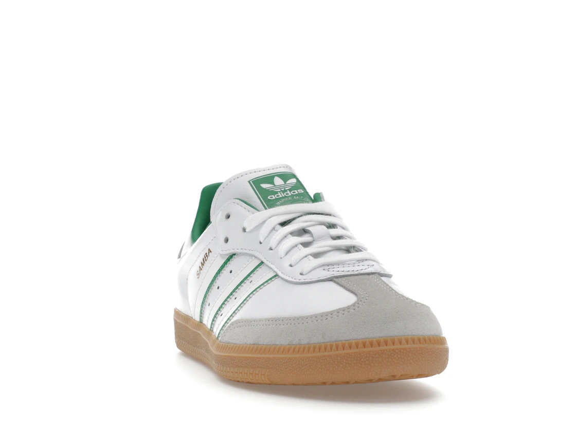 Vue 8 de adidas Samba OG Crystal White Green