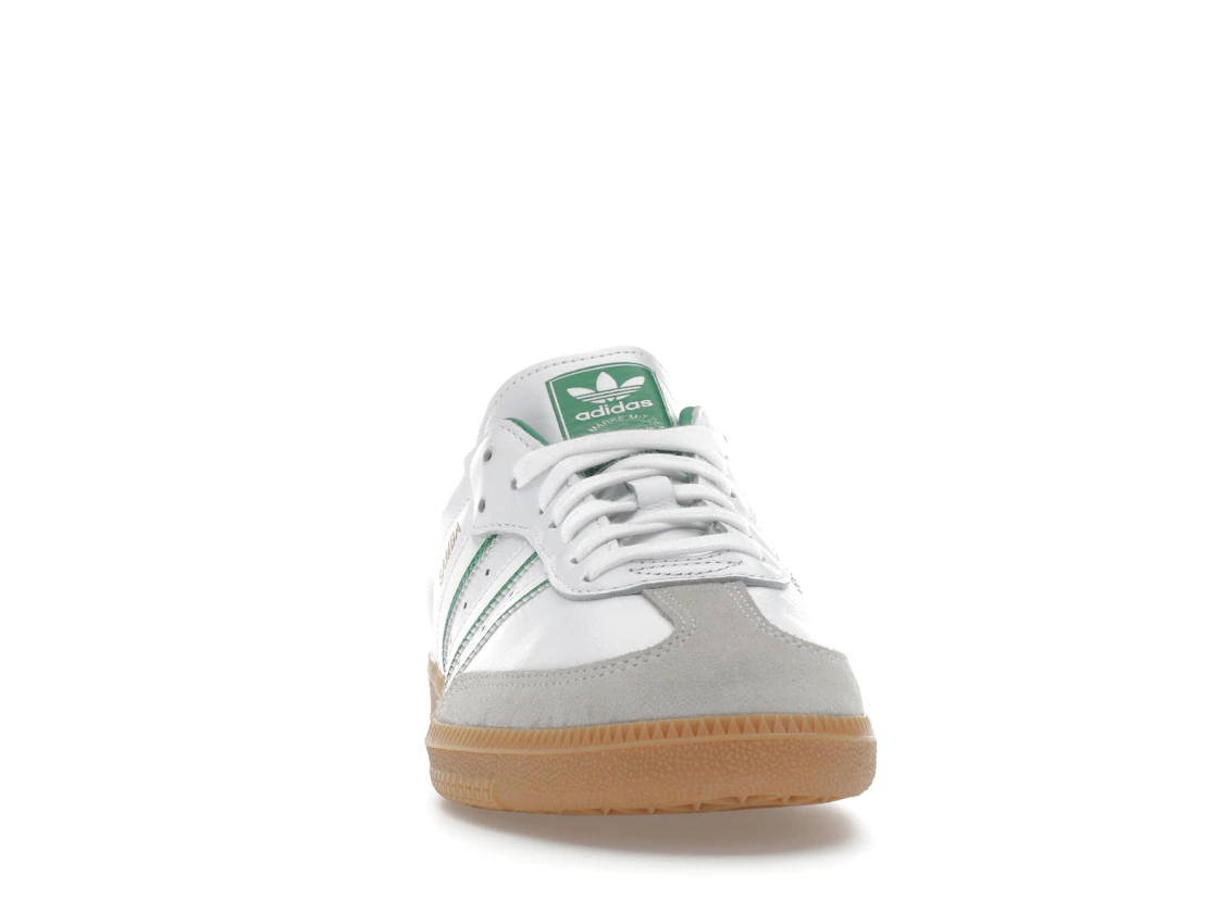 Vue 9 de adidas Samba OG Crystal White Green