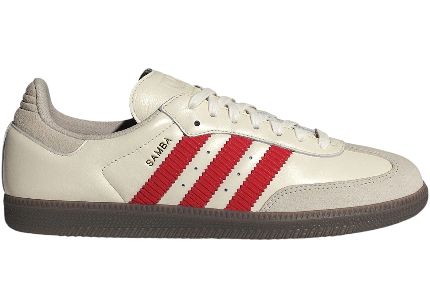 adidas Samba OG Off White Better Scarlet