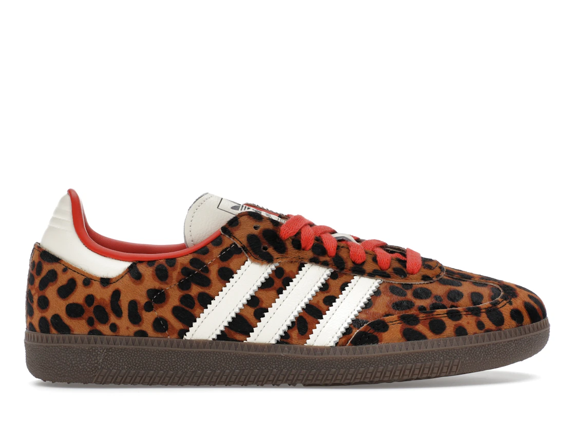 Vue 1 de adidas Samba OG Preloved Red Leopard 