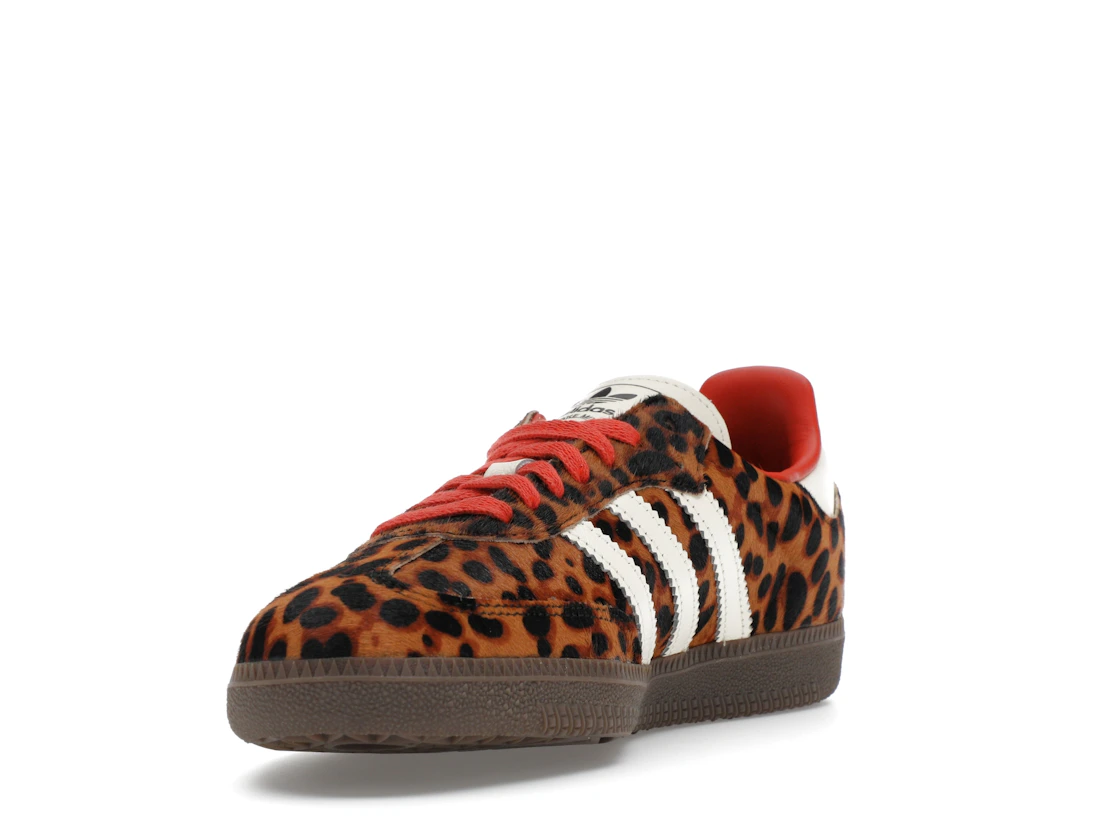Vue 13 de adidas Samba OG Preloved Red Leopard 