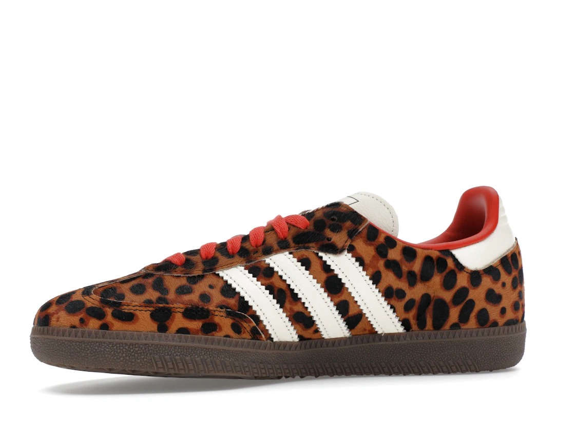 Vue 17 de adidas Samba OG Preloved Red Leopard 