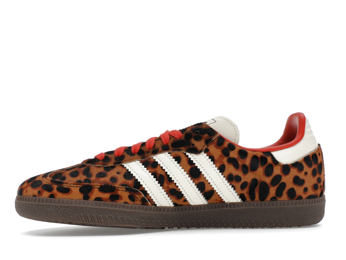 Vue 18 de adidas Samba OG Preloved Red Leopard 