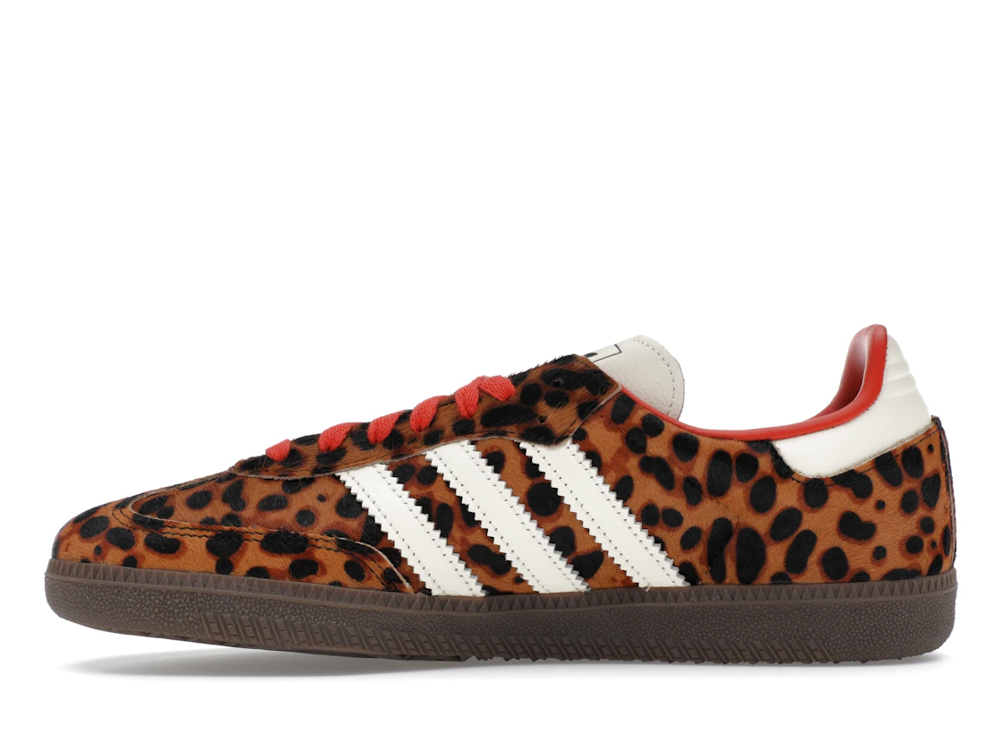 Vue 19 de adidas Samba OG Preloved Red Leopard 