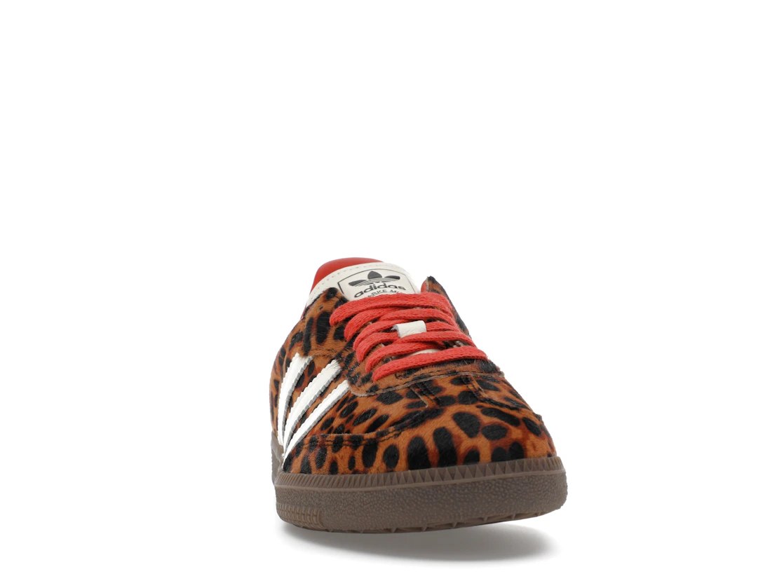Vue 9 de adidas Samba OG Preloved Red Leopard 