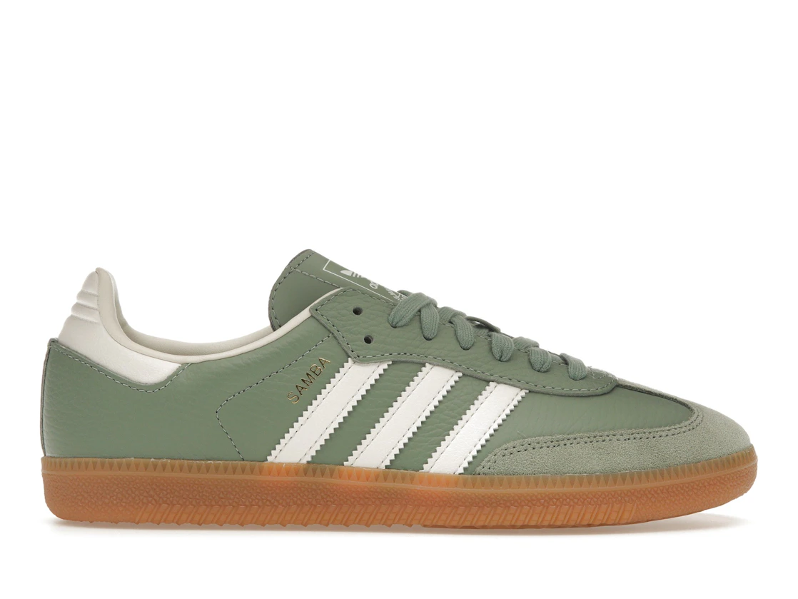 Vue 1 de adidas Samba OG Silver Green 