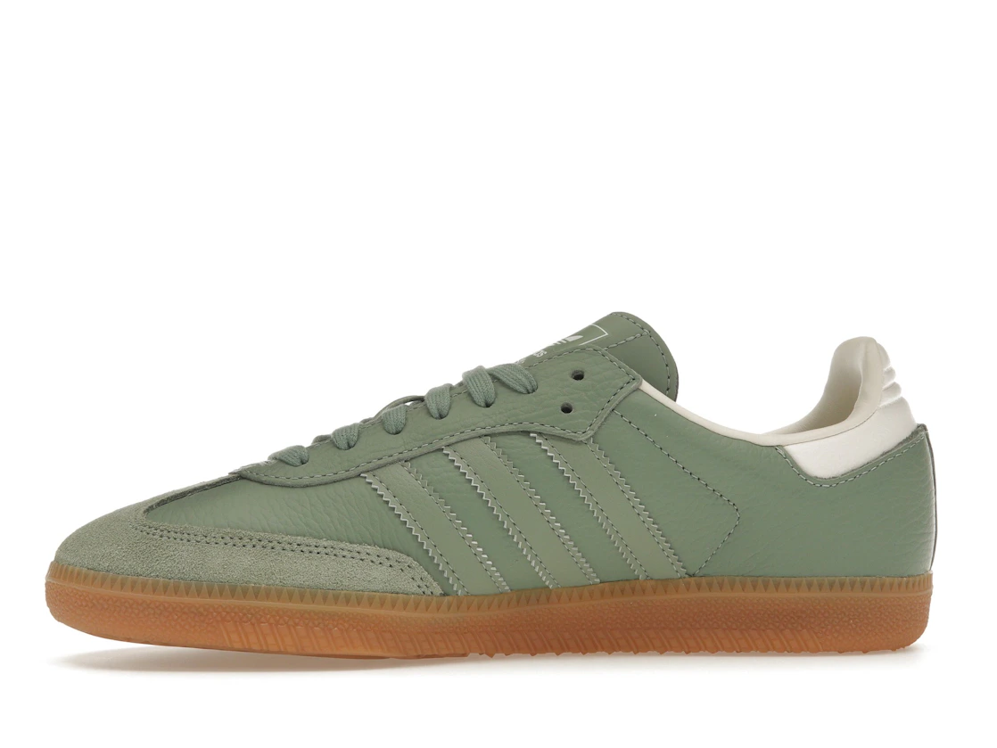 Vue 18 de adidas Samba OG Silver Green 