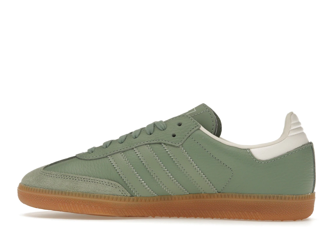 Vue 20 de adidas Samba OG Silver Green 