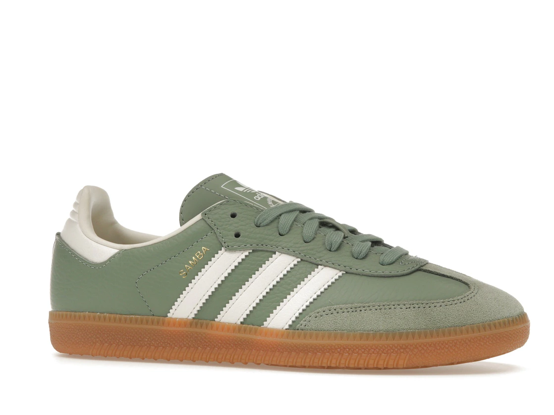 Vue 3 de adidas Samba OG Silver Green 