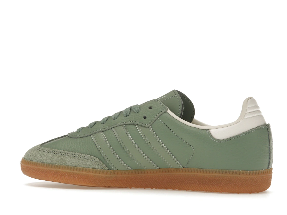 Vue 21 de adidas Samba OG Silver Green 
