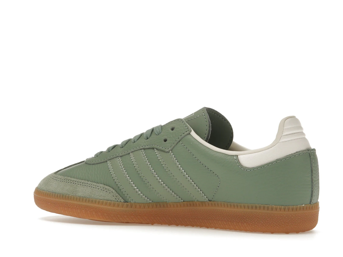 Vue 22 de adidas Samba OG Silver Green 