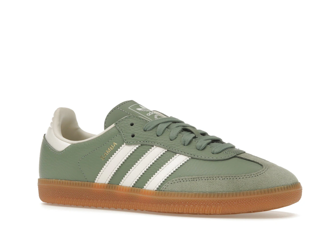 Vue 4 de adidas Samba OG Silver Green 
