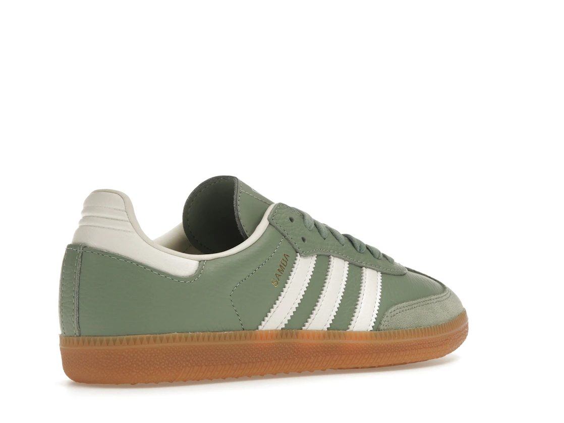 Vue 33 de adidas Samba OG Silver Green 