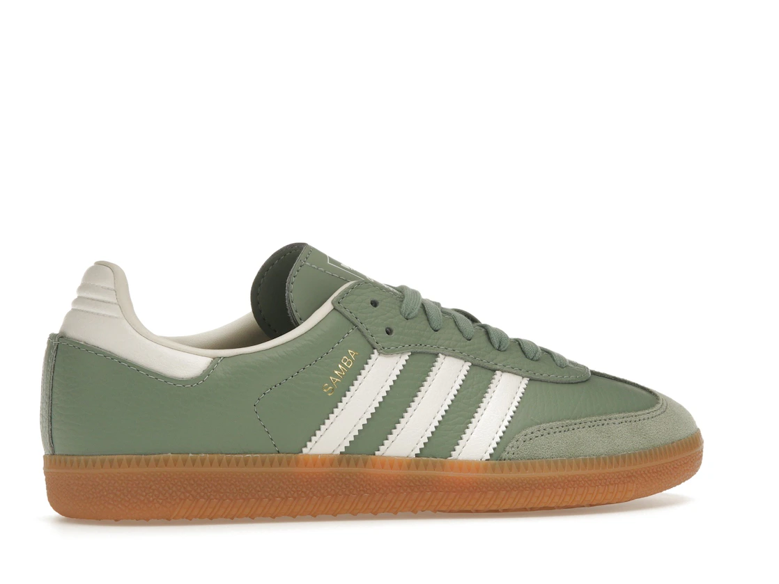 Vue 35 de adidas Samba OG Silver Green 