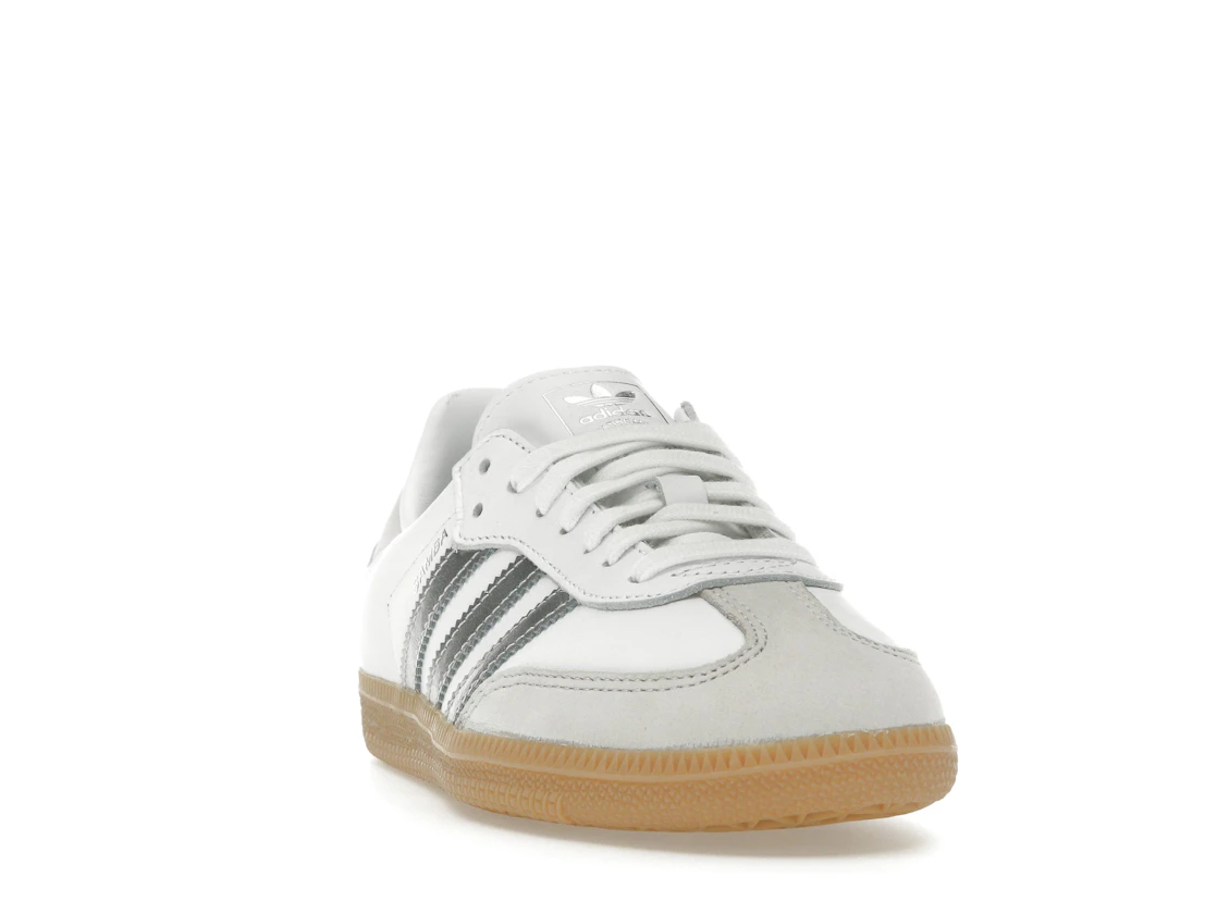 Vue 8 de adidas Samba OG White Silver Metallic Grey 