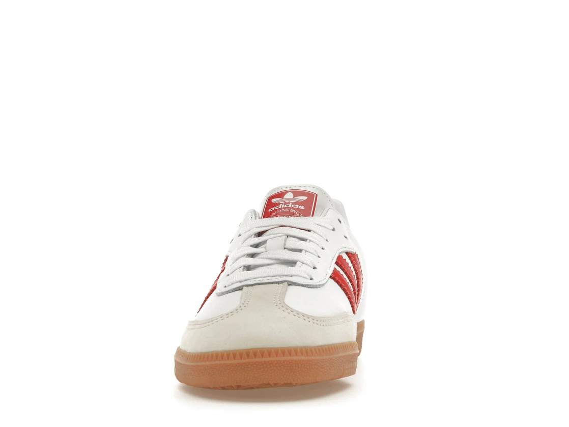 Vue 11 de adidas Samba OG White Solar Red Gum 