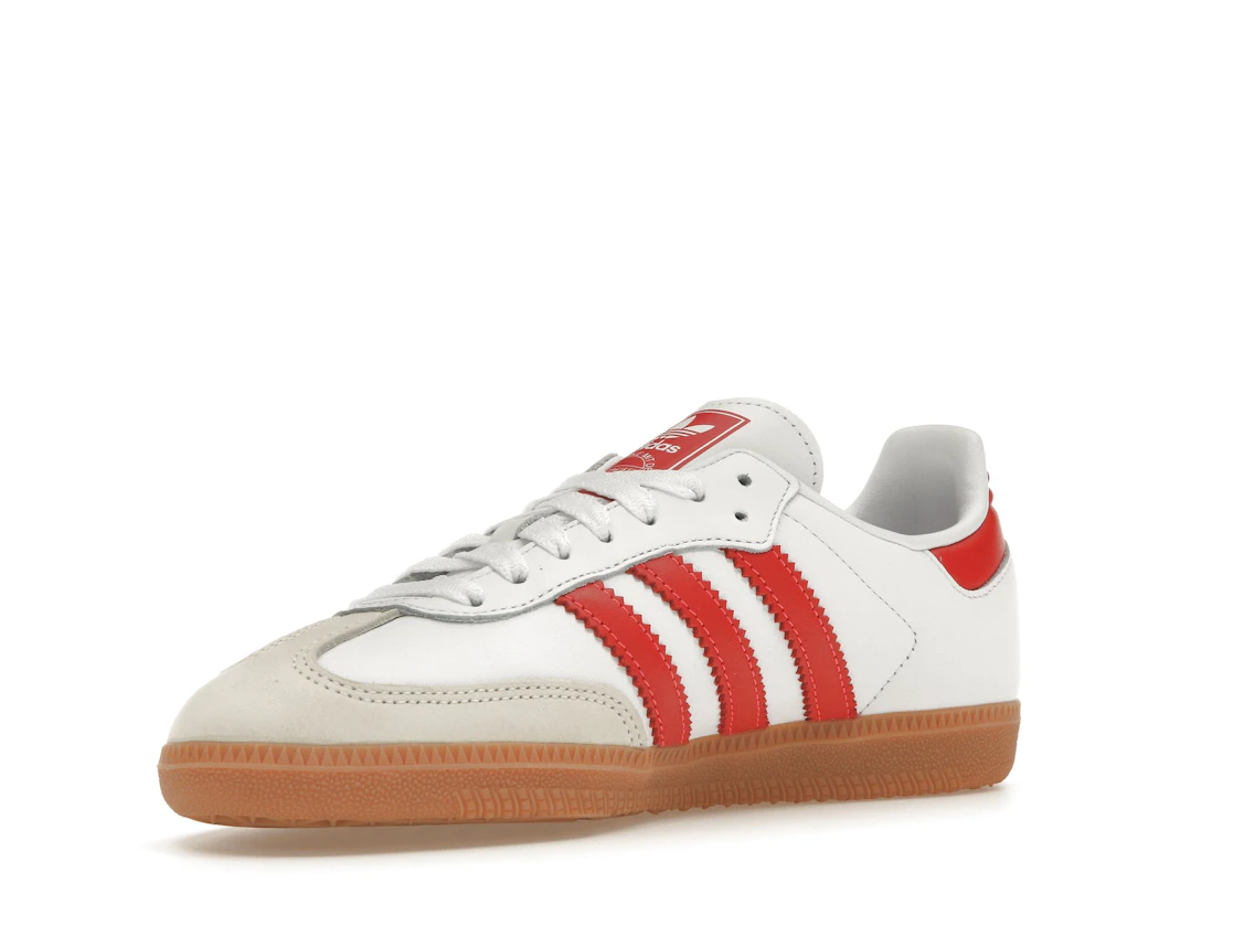 Vue 15 de adidas Samba OG White Solar Red Gum 