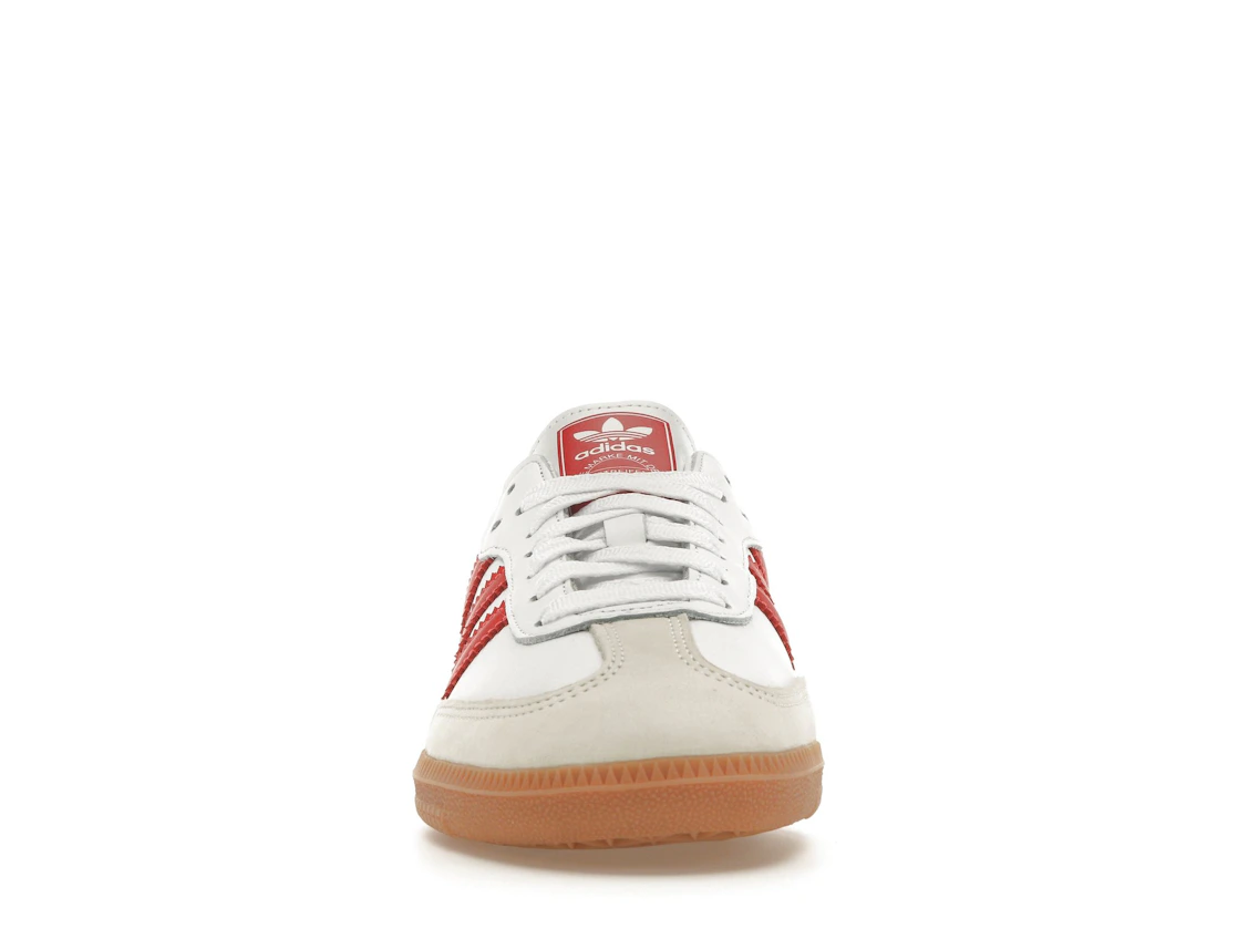 Vue 10 de adidas Samba OG White Solar Red Gum 