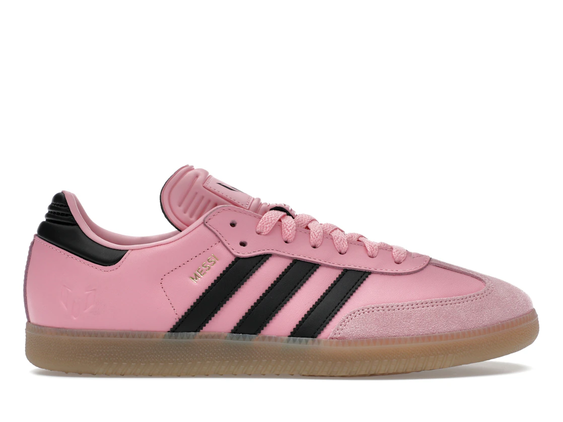 Vue 1 de adidas Samba Messi Light Pink Black