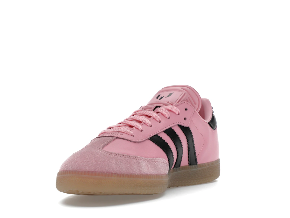Vue 13 de adidas Samba Messi Light Pink Black