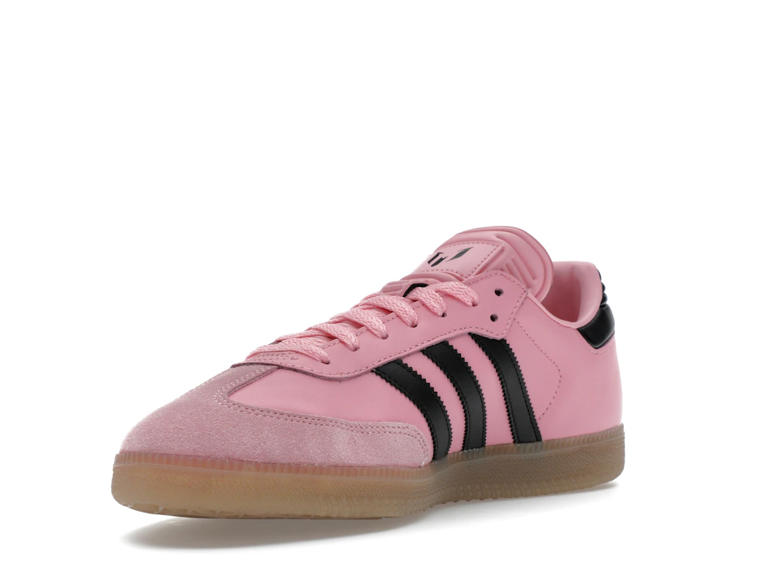 Vue 14 de adidas Samba Messi Light Pink Black
