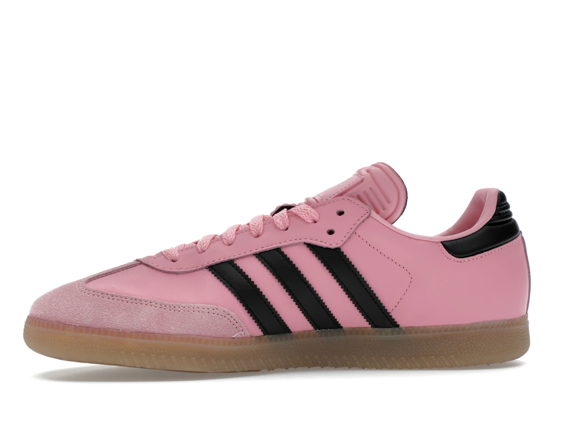Vue 18 de adidas Samba Messi Light Pink Black