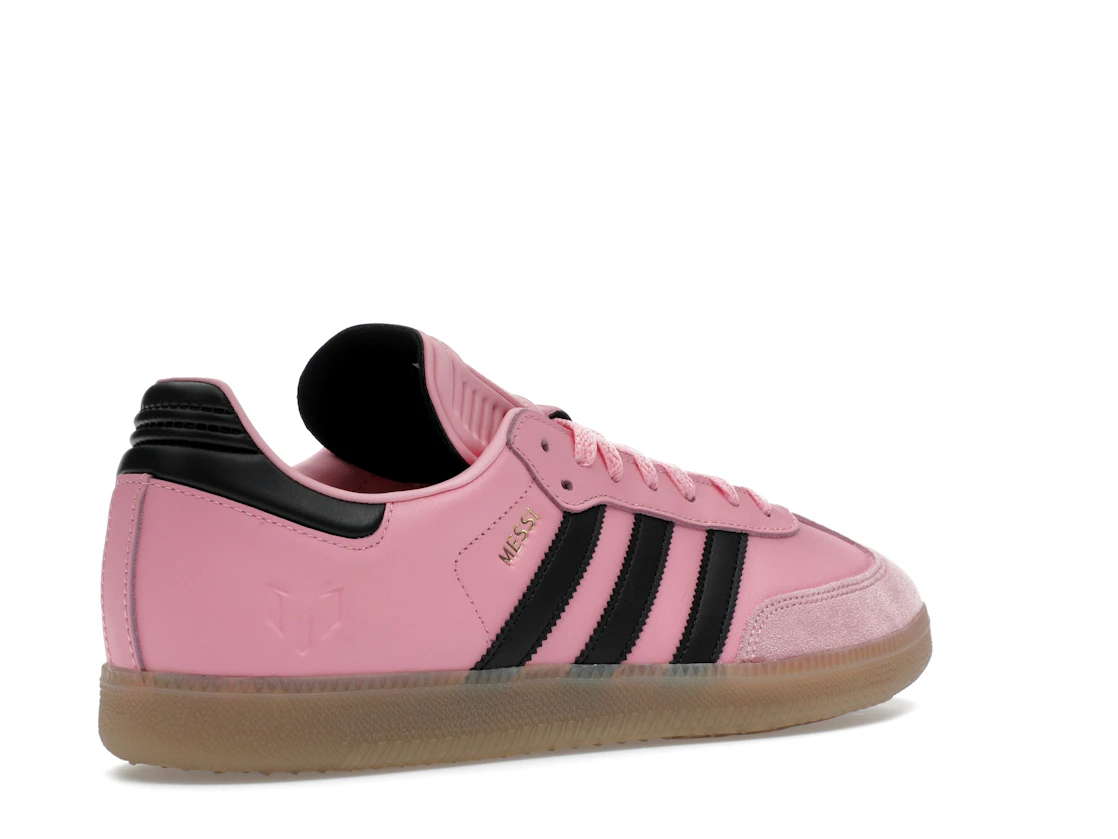 Vue 33 de adidas Samba Messi Light Pink Black